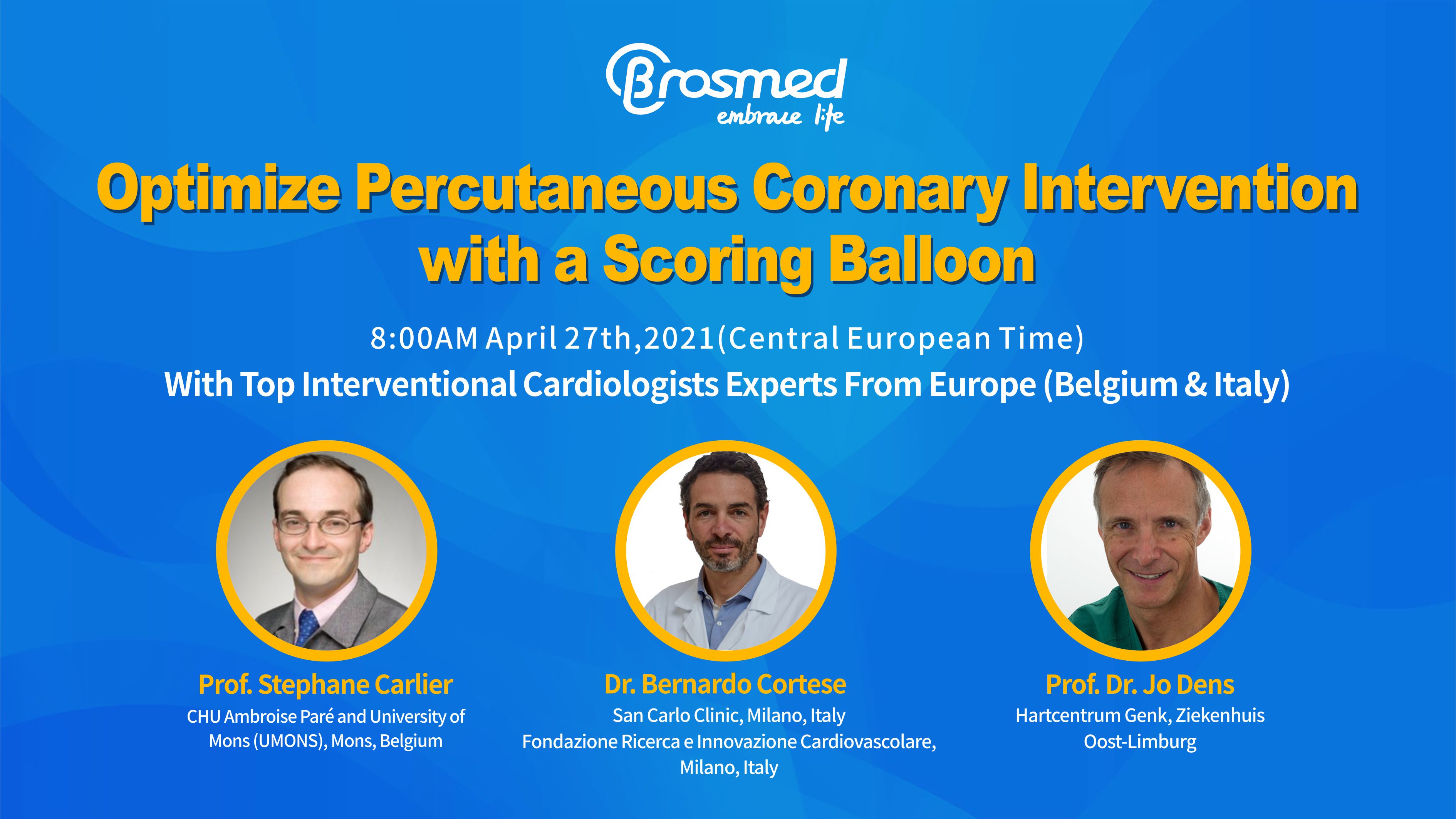 Webinar Announcement: Optimize Percutaneous Coronary Intervention with a Scoring Balloon