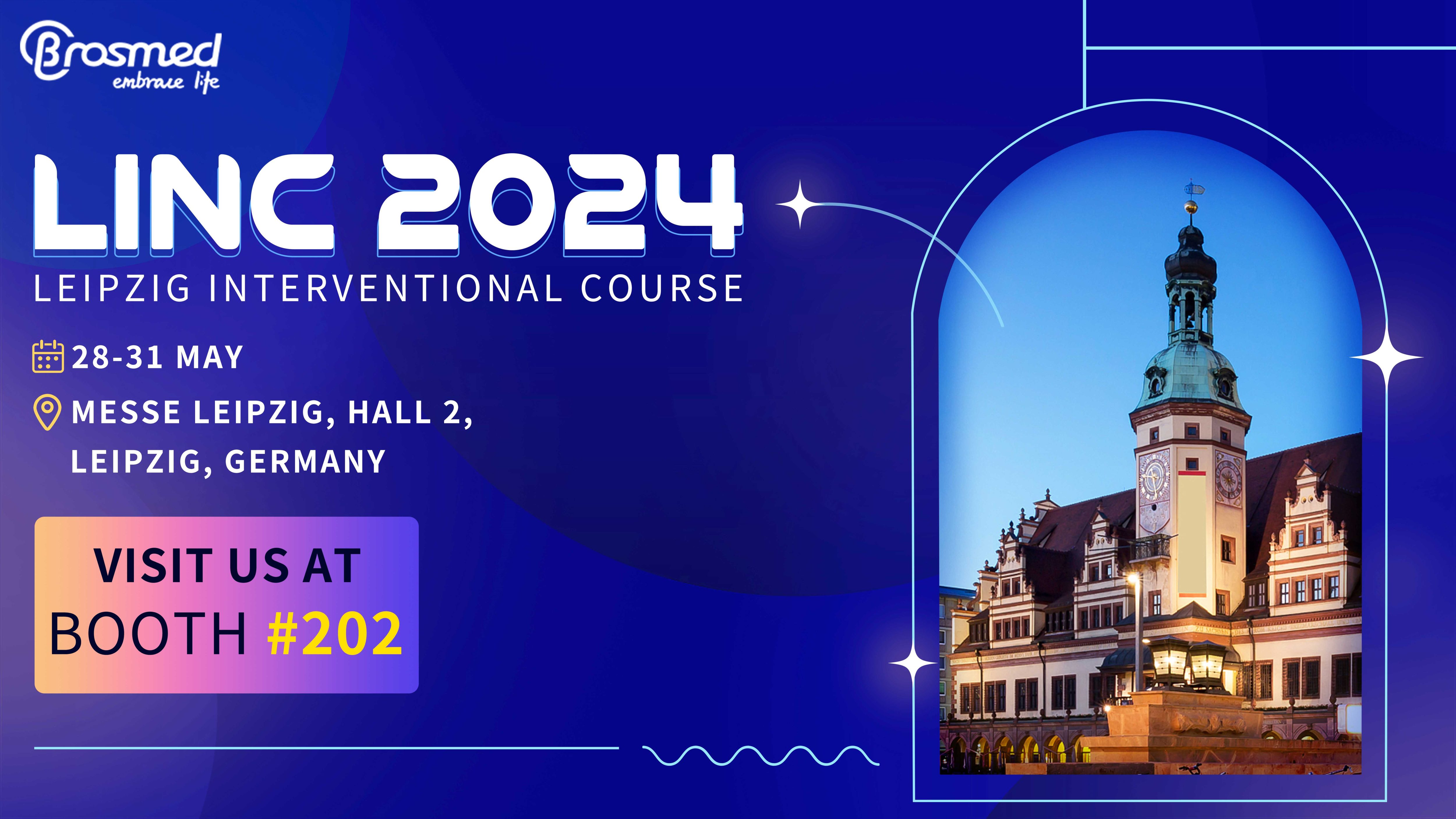 Meet BrosMed at Leipzig Interventional Course (LINC 2024)